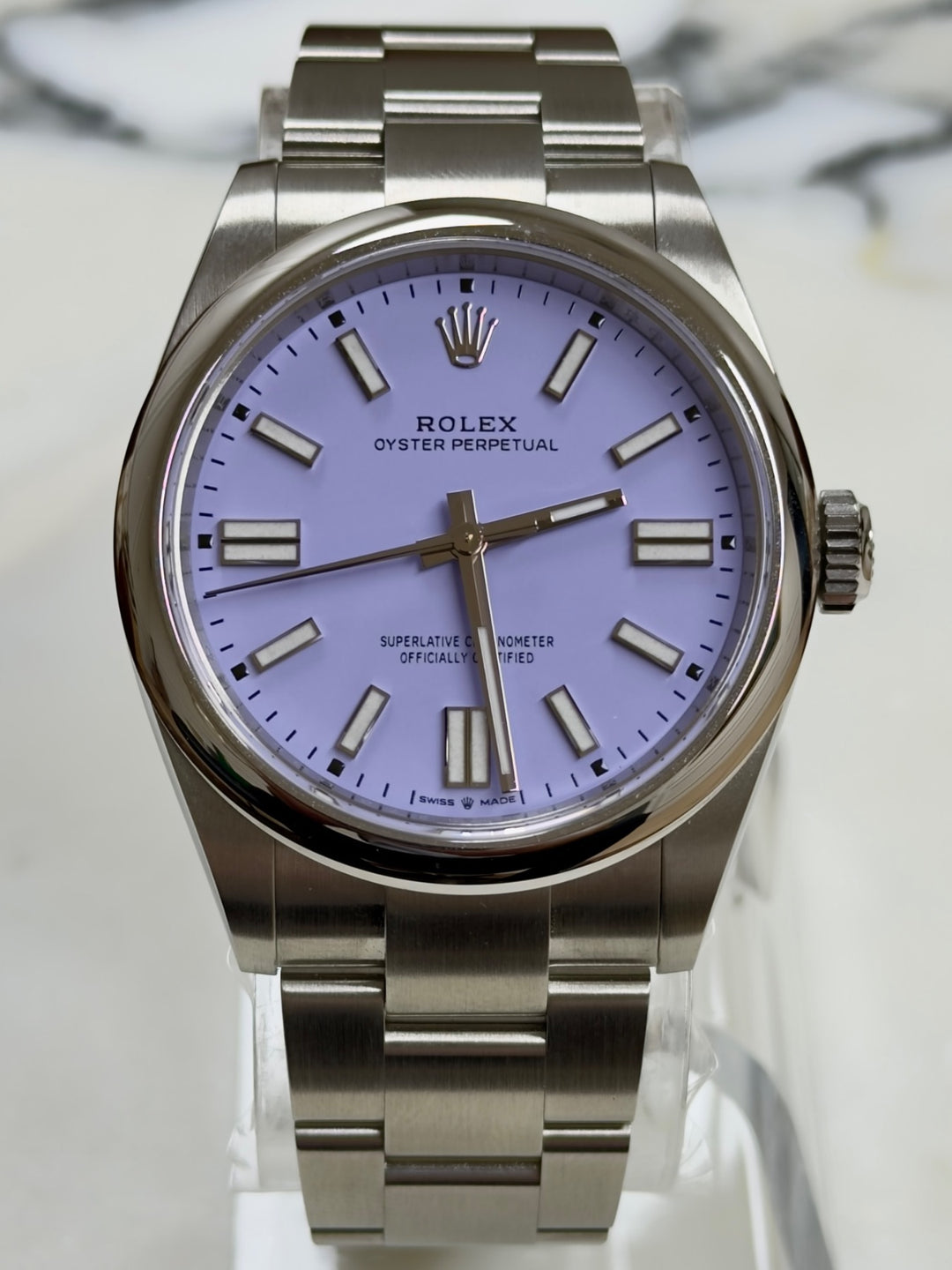Rolex Oyster Perpetual 41mm (Lavender)