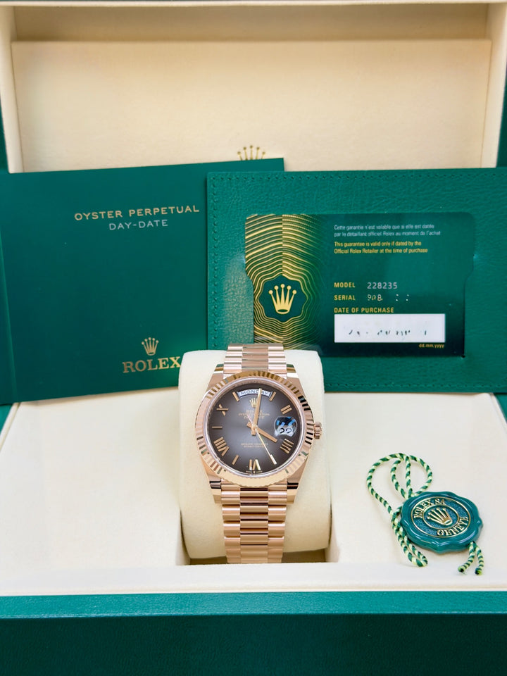 Rolex Day-Date 40 Slate Ombre