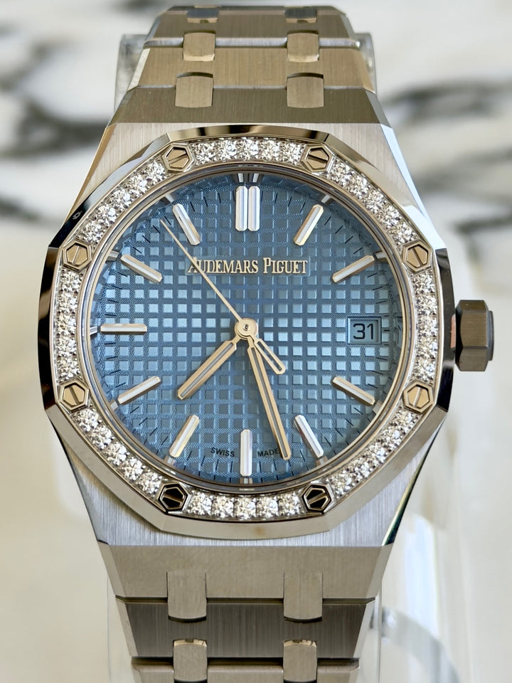 Audemars Piguet Royal Oak Blue Diamonds Dial