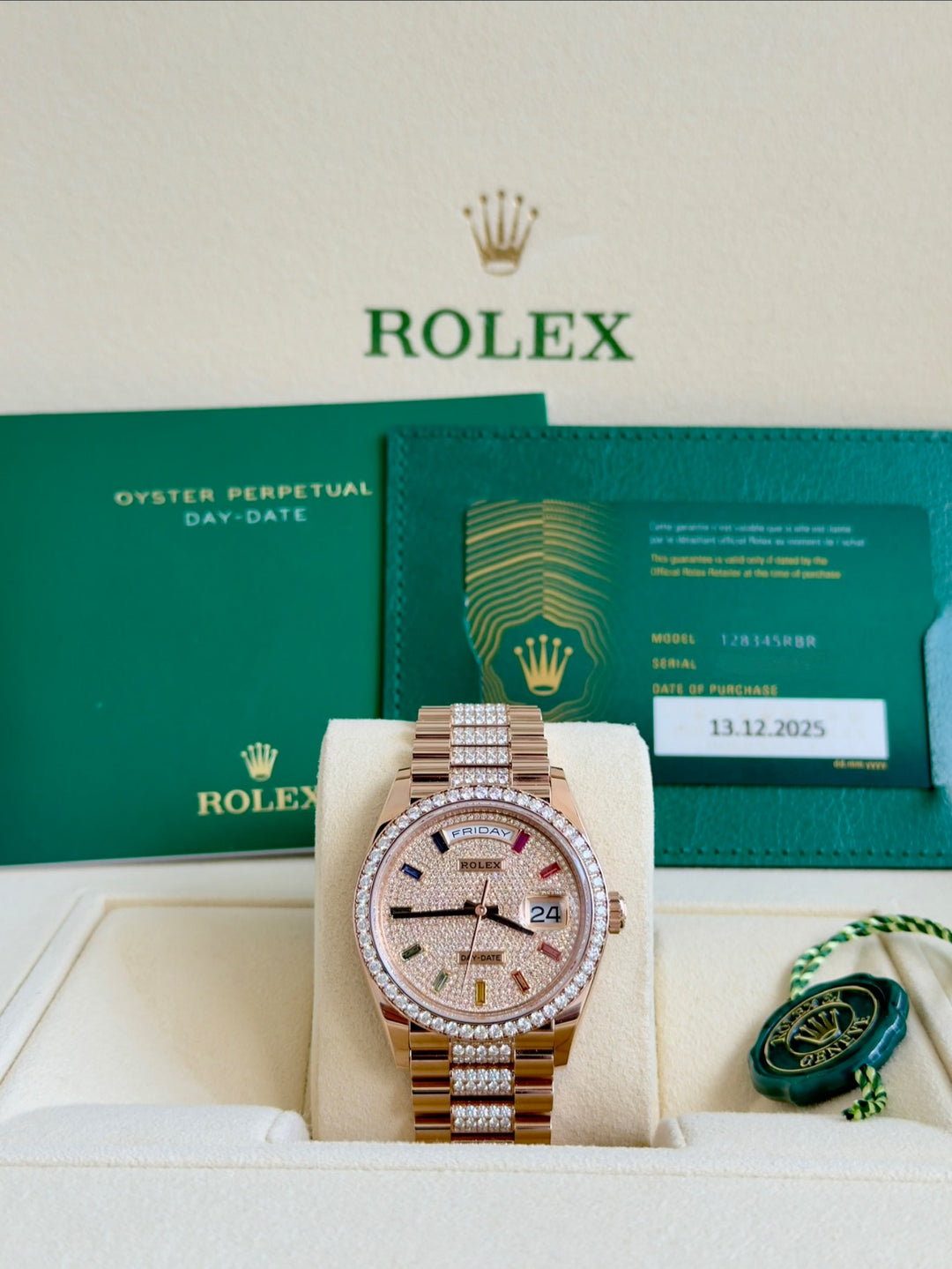 Rolex Day-Date 36 (Rainbow)