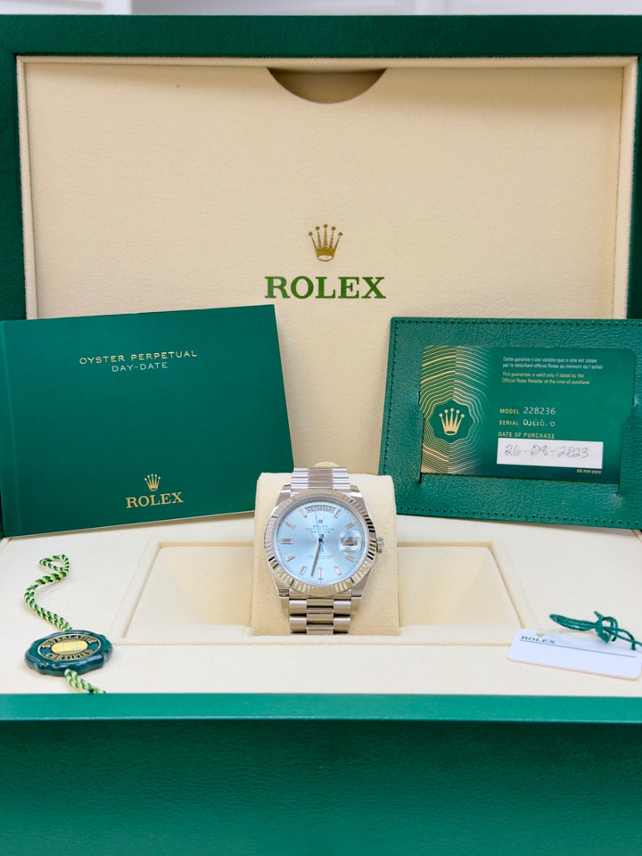 Rolex Day-Date Ice Blue Dial