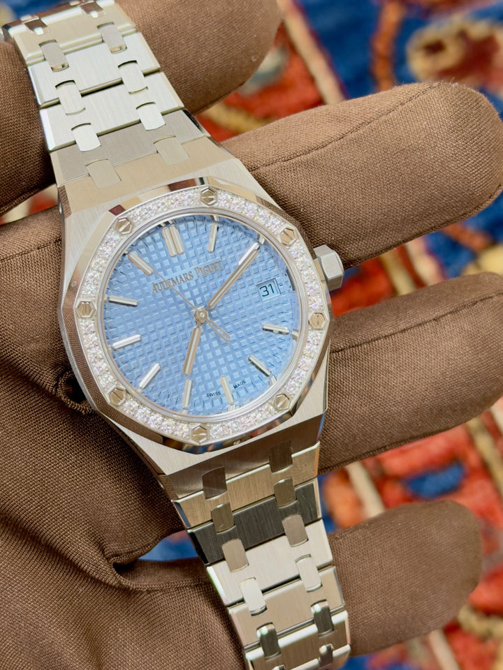 Audemars Piguet Royal Oak Blue Diamonds Dial