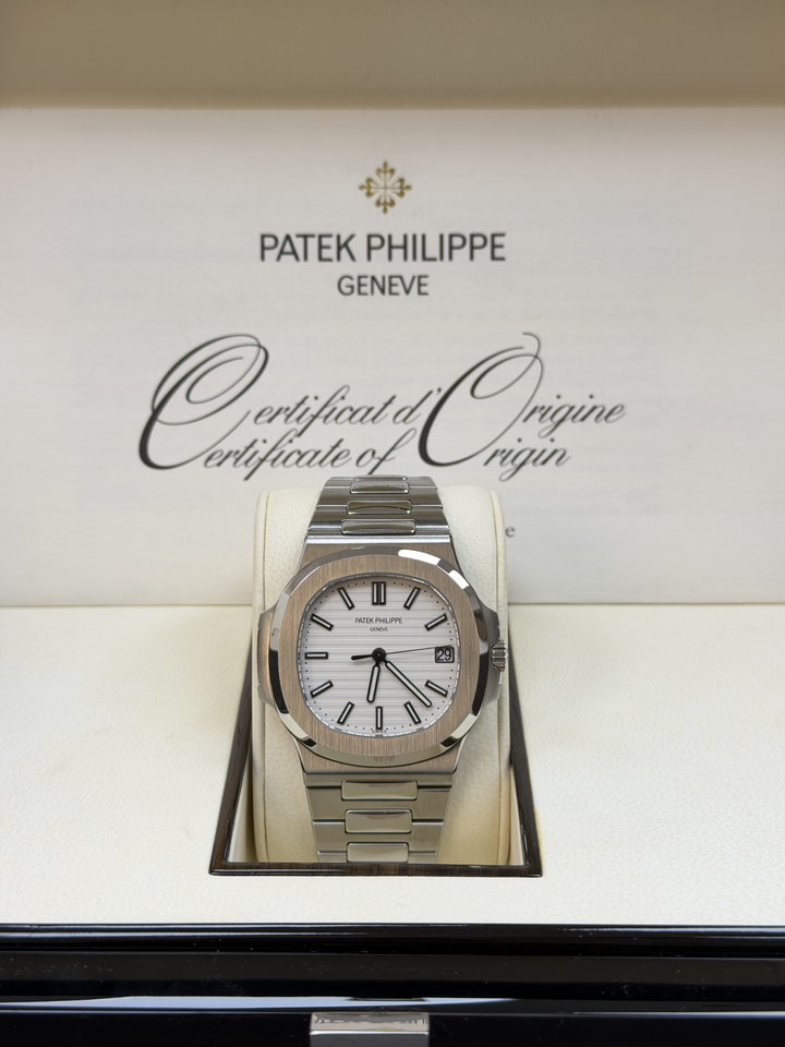 Patek Philippe Nautilus White Dial