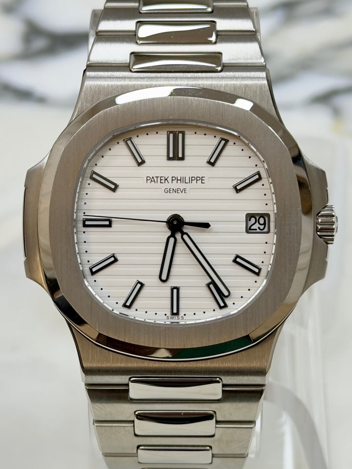 Patek Philippe Nautilus White Dial