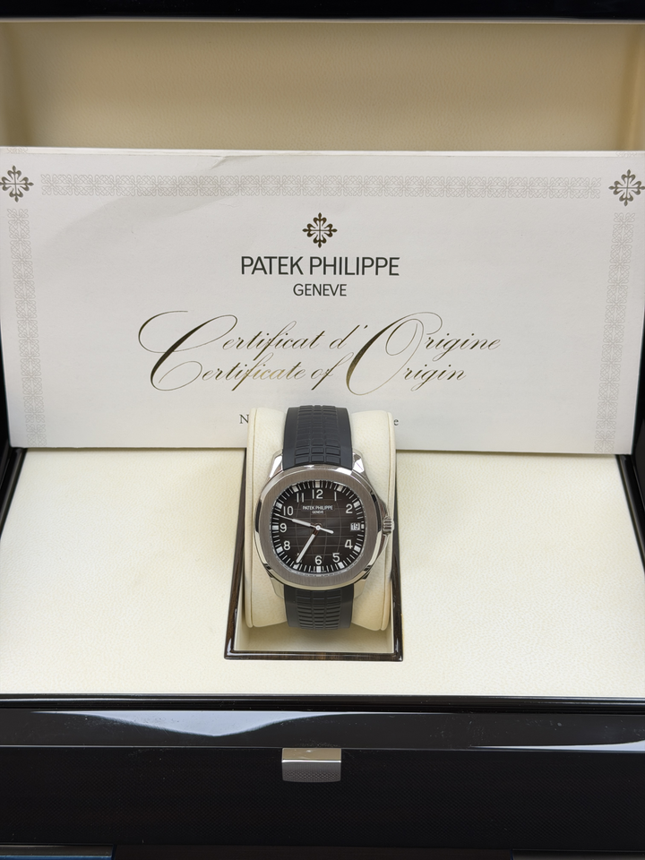 Patek Philippe Aquanaut Black Dial