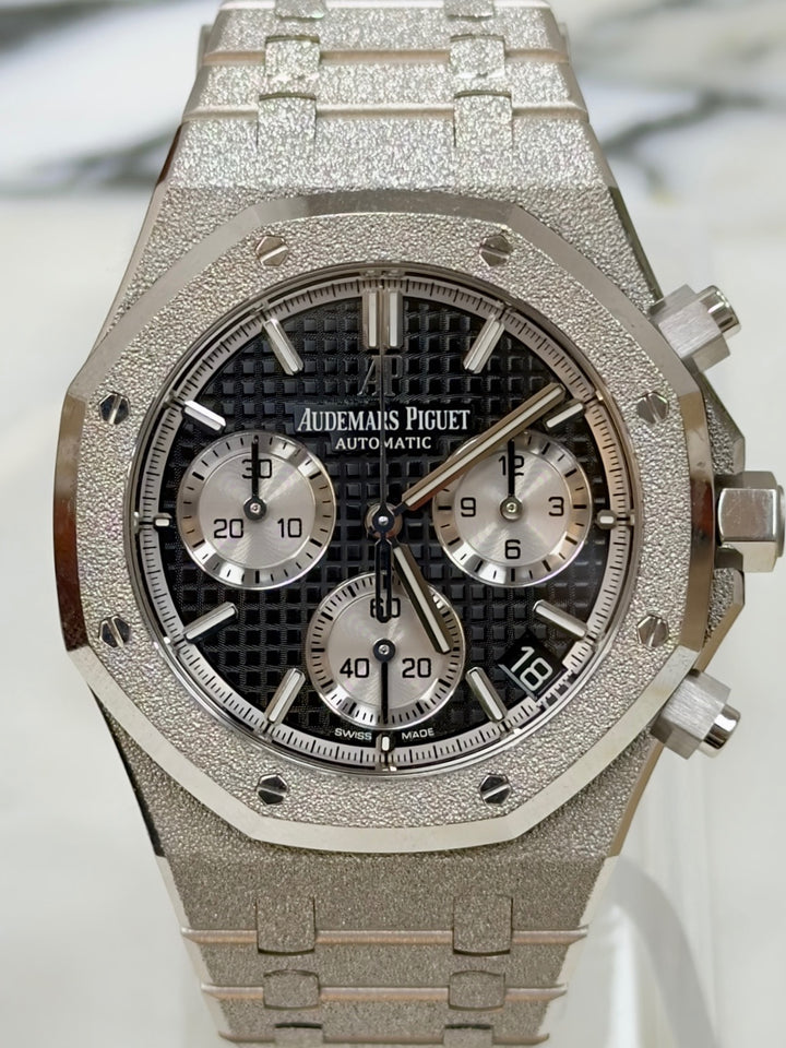 Audemars Piguet Royal Oak Frosted Gold Black Dial