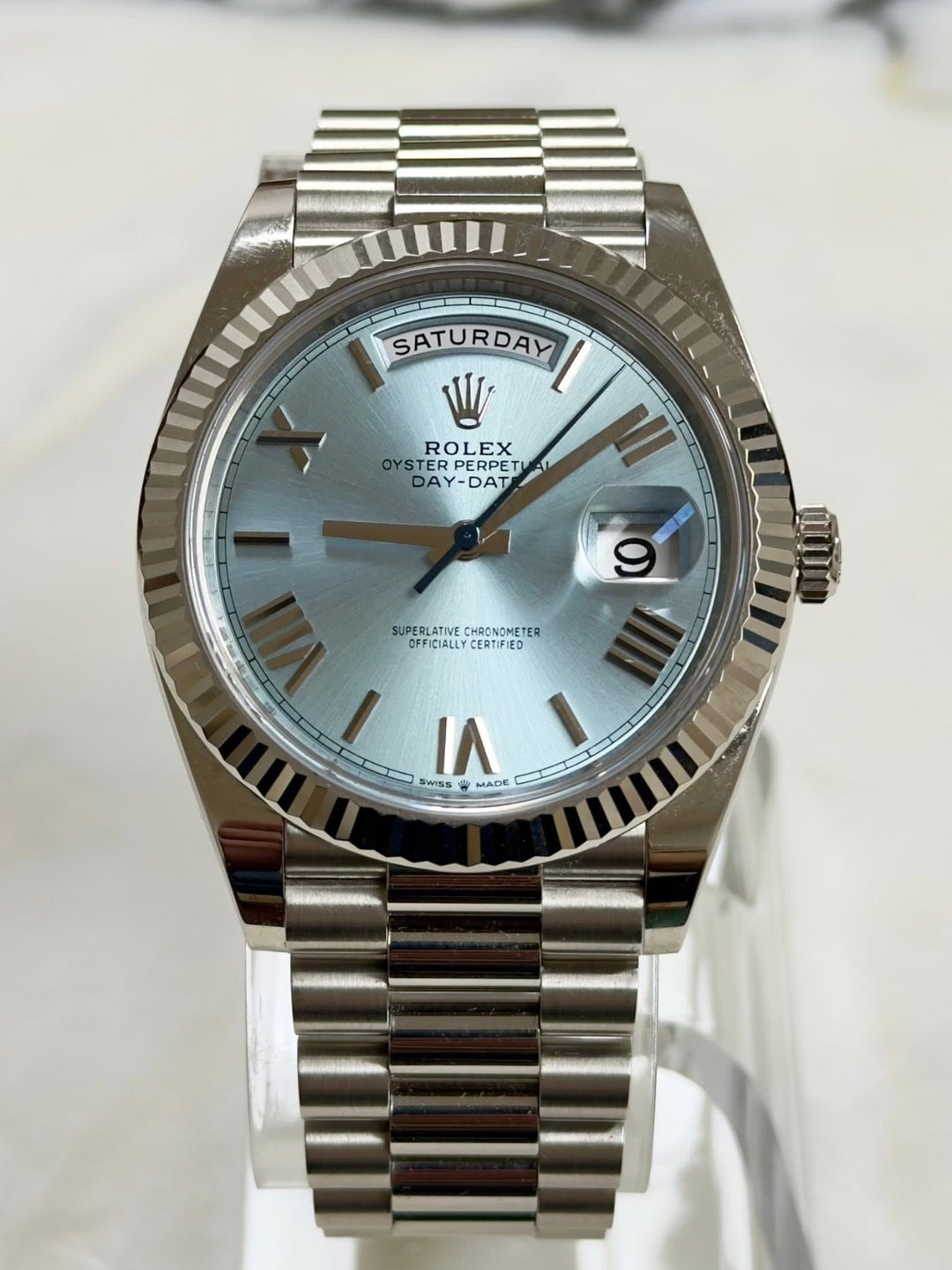 Rolex Day-Date 40 Plat Roman