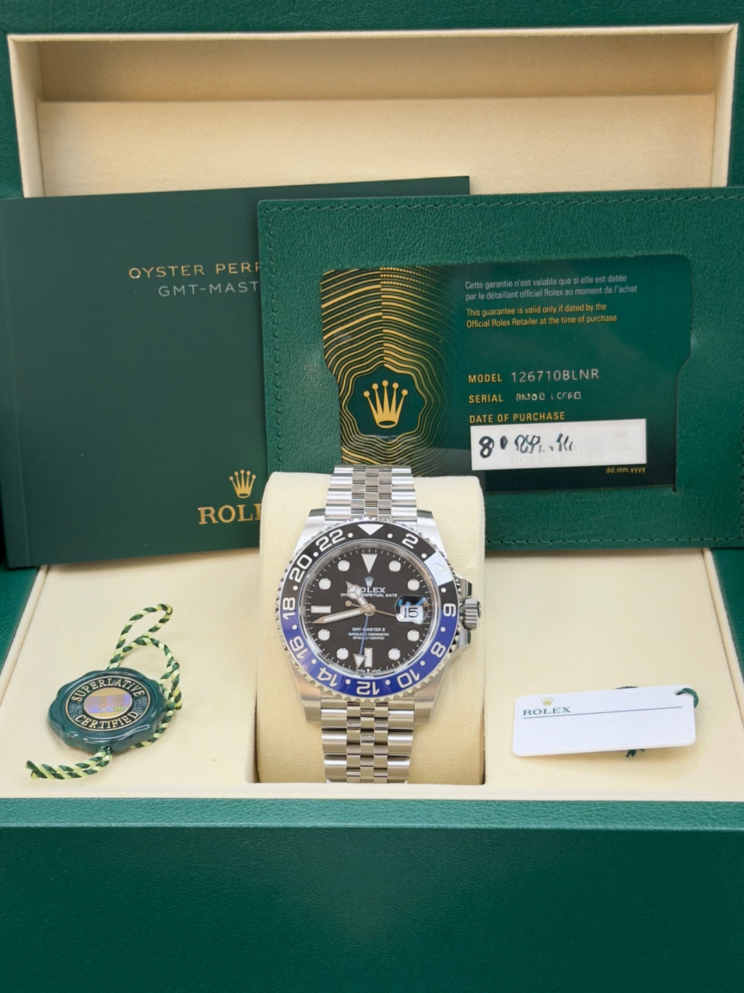 Rolex GMT-Master II (Batgirl)