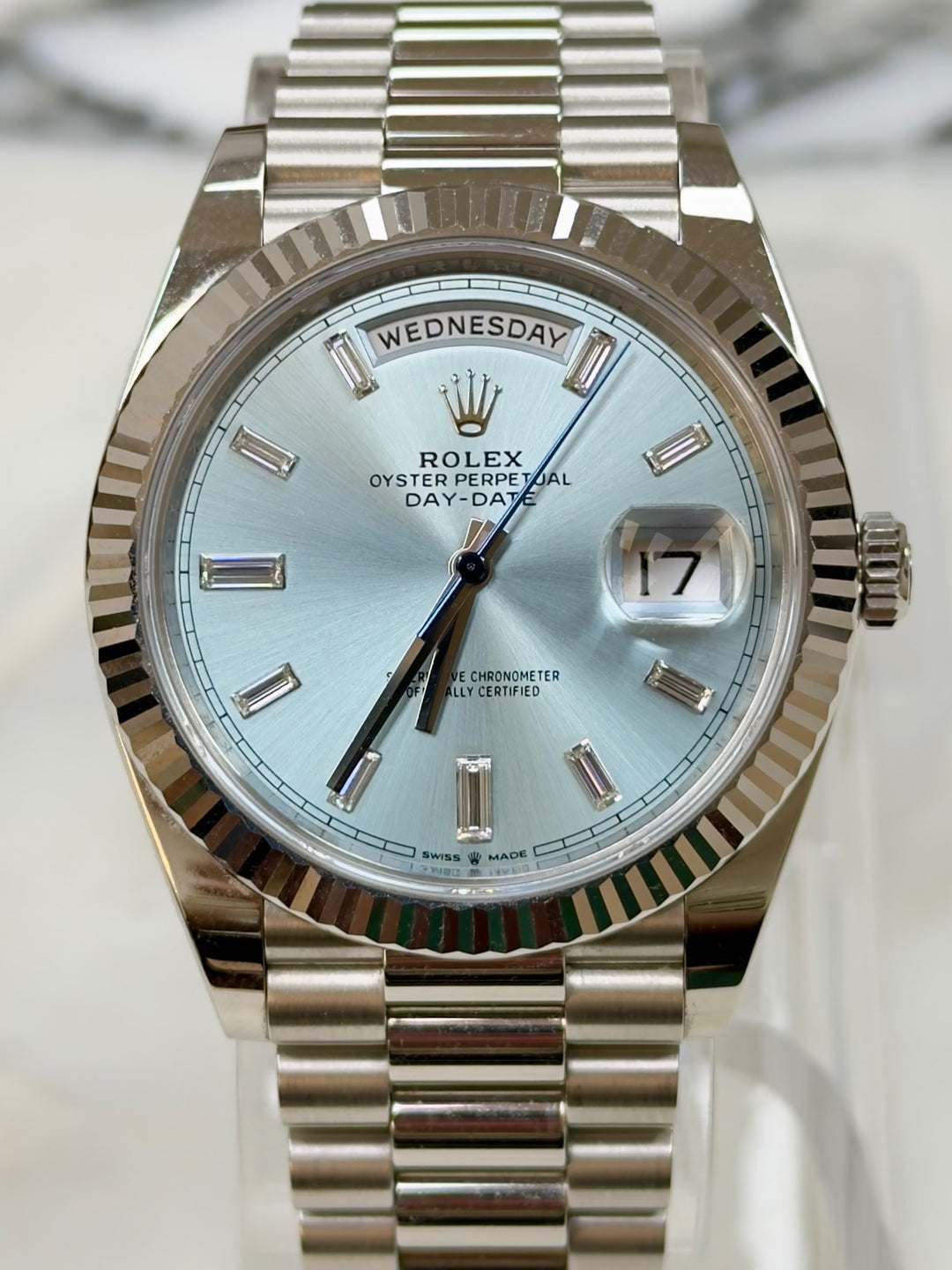 Rolex Day-Date Ice Blue Dial