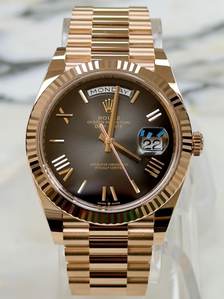 Rolex Day-Date 40 Slate Ombre