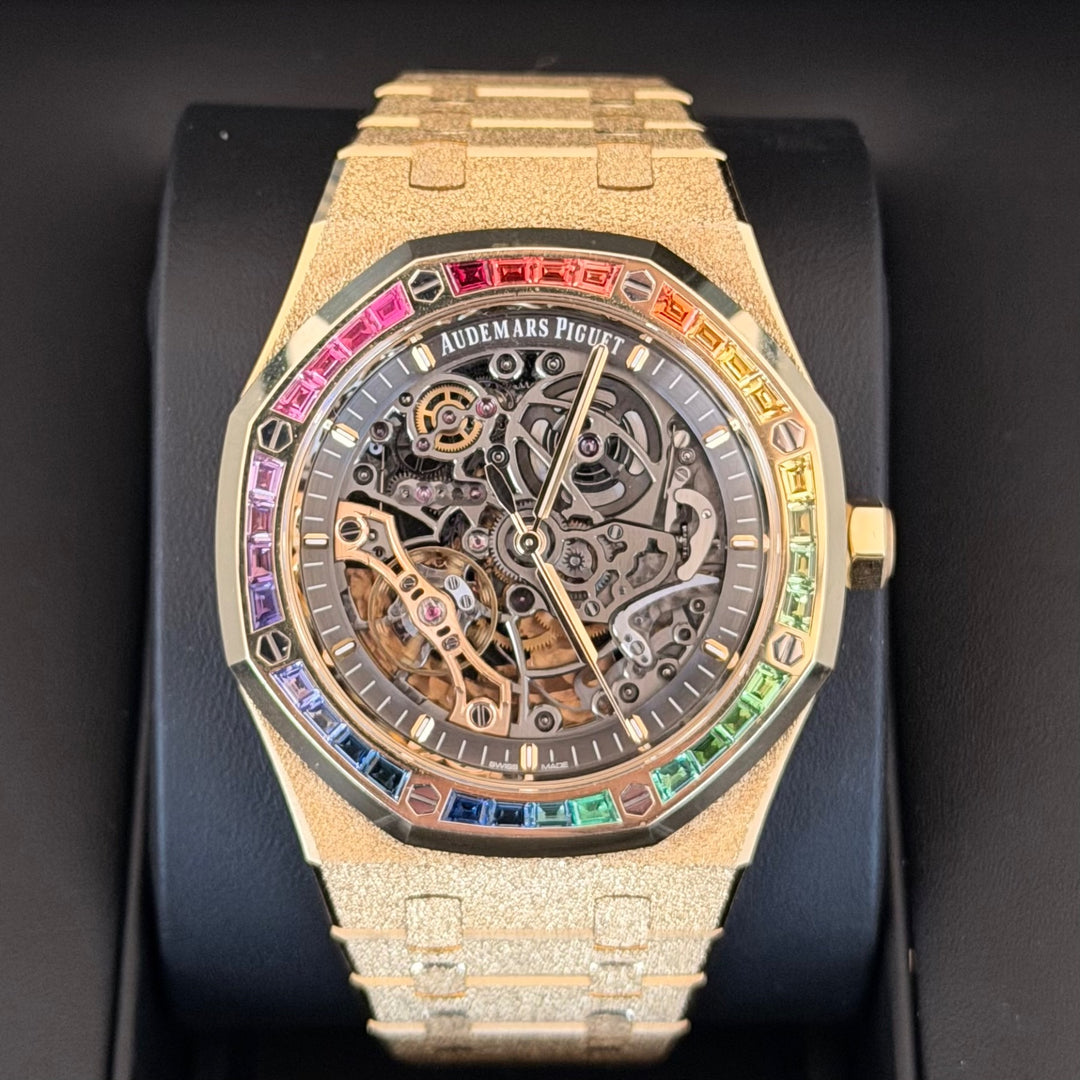 Audemars Piguet Royal Oak Frosted Gold Double Balance Wheel